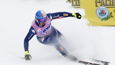 Discesa libera, Paris quarto nella prova cronometrata in Val Gardena