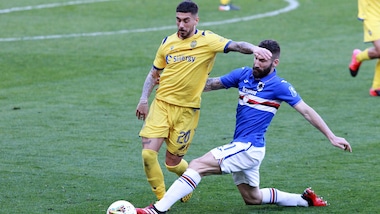 Sampdoria, per Tonelli solo lavoro in palestra