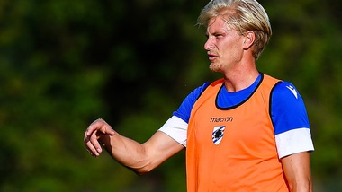Sampdoria, Thorsby ha lavorato a parte