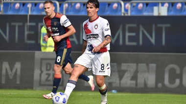 Crotone, si ferma Cigarini: problema al polpaccio