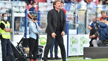 Crotone, Stroppa: "Espulsione di Cigarini? Arbitro un po' frettoloso"