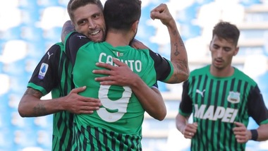 Sassuolo, per Caputo e Berardi si chiude un 2020 d'oro