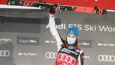 Slalom Zagabria, trionfo Vlhova. Curtoni sedicesima