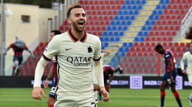 Crotone-Roma 1-3: Borja Mayoral show, che doppietta!