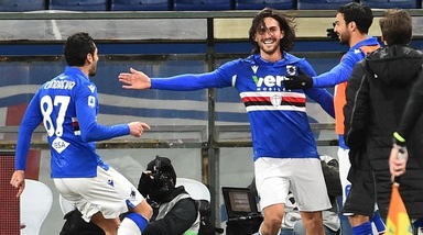 Samp-Udinese 2-1: Candreva e Torregrossa rimontano De Paul