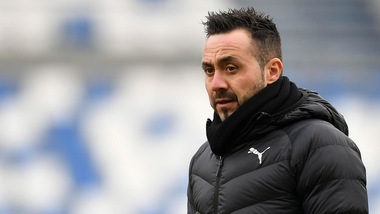 Sassuolo, De Zerbi: "Con la Lazio non partiamo alla pari. Locatelli? Ci sarà"