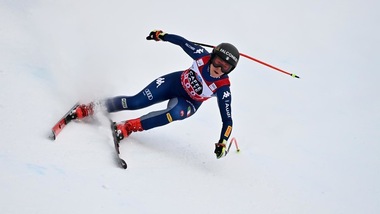 Goggia vince la libera di Crans-Montana: show Italia con Curtoni 3ª e Pirovano 4ª