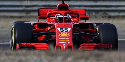 F1 Ferrari: Sainz debutta sulla Rossa