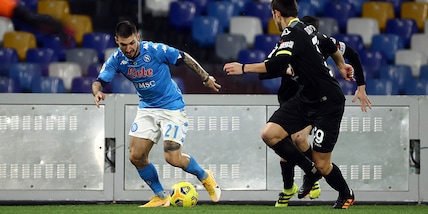 Napoli-Spezia 4-2, il tabellino