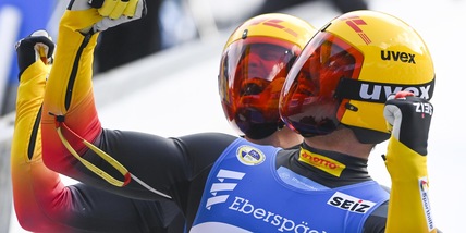 Slittino, doppio oro a Eggert/Benecken