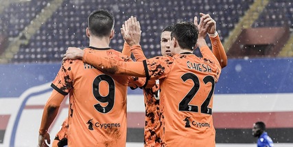 Samp-Juve 0-2: Pirlo terzo a sette punti dal Milan