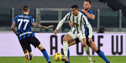 Juve-Inter 0-0, il tabellino