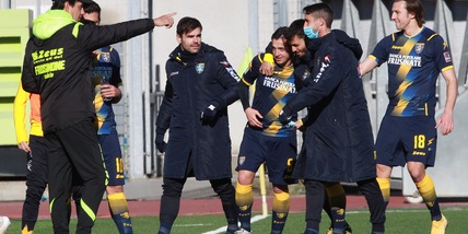 Entella-Frosinone 2-3, Iemmello vale tre punti per Nesta