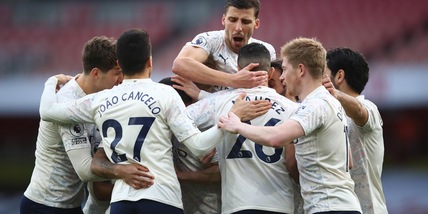 Premier, Tottenham ko. Il City stende anche l'Arsenal: Guardiola vola