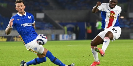 Benteke al 95' lancia il Crystal Palace: Brighton ko