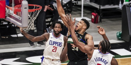 Nba: Miami batte anche Gallinari, super Giannis contro i Clippers