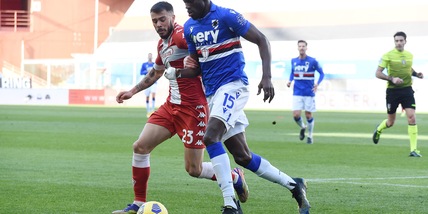 Sampdoria, testa al derby: Colley in gruppo
