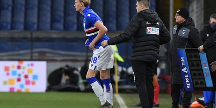 Sampdoria, a riposo Askildsen, Damsgaard e Thorsby