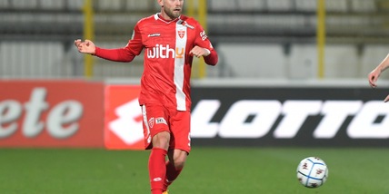 Serie B Monza, Gytkjaer ko: lesione parziale al collaterale mediale