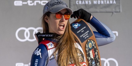 Gare cancellate, Goggia vince la Coppa di discesa