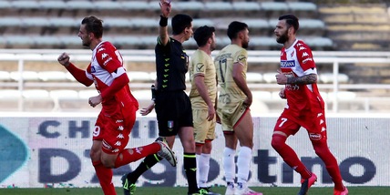 Serie C, Bari-Casertana 1-1. Catania ko con la Turris