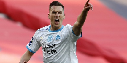 Ligue 1: cadono Lens e Nizza, poker per il Marsiglia di Milik