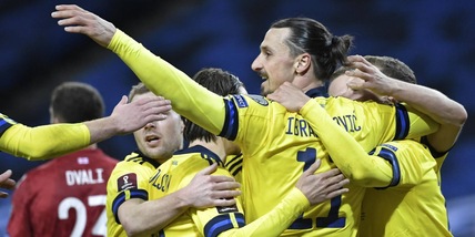 Ibra torna e vince, pari Spagna con Morata. 5-0 dell'Inghilterra