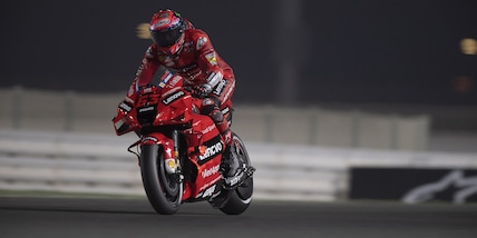 MotoGp, qualifiche Gp Qatar: pole di Bagnaia, Valentino Rossi quarto