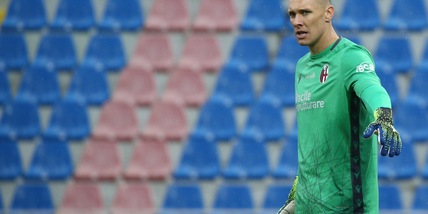 Bologna, Skorupski positivo al Covid