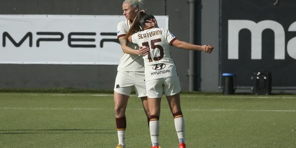 La Roma batte 2-0 la San Marino e mantiene il quarto posto