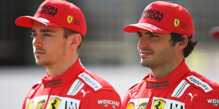 F1, Sainz: "Il rapporto tra me e Leclerc è splendido"