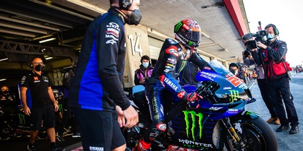 MotoGp, Gp Portogallo: Quartararo in pole position, tolto il tempo a Bagnaia