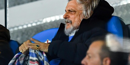 Samp, striscione di minacce contro Ferrero