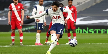 Tottenham ok senza Mourinho: decide Son al 90'. City a +11 sullo United