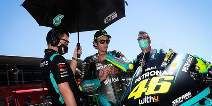 MotoGp: Valentino Rossi e Bagnaia in motocross a Babbucce