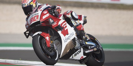 MotoGp, prove libere 3 Gp Spagna: Nakagami davanti, caduta per Marquez