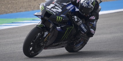 MotoGp, Vinales è il migliore nei test di Jerez. 12° tempo per Rossi