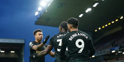 West Ham trascinato da Antonio: 2-1 al Burnley
