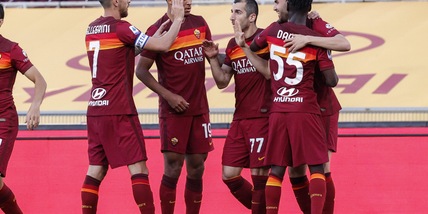 Mayoral-Pellegrini show, Mkhitaryan torna al gol: pokerissimo Roma!
