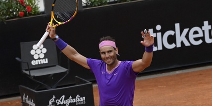 Risultati Internazionali di tennis: Nadal ok, Sonego non gioca