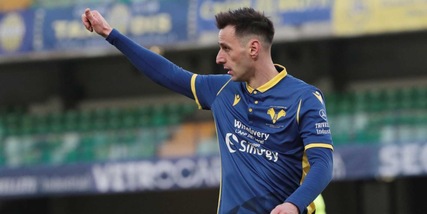 Verona-Crotone 2-1: Kalinic e Dimarco lanciano Juric