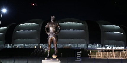 La statua di Maradona più alta al mondo