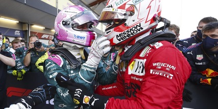 F1 Ferrari, Vettel sul talento di Leclerc: "Davvero indescrivibile"