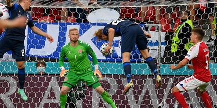 Pohjanpalo gol, Hradecky para tutto: Danimarca ko con la Finlandia