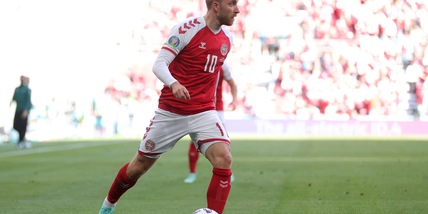 Eriksen nel ritiro della Danimarca carica i compagni