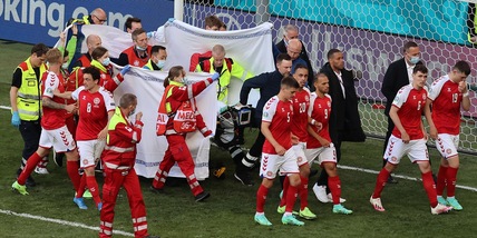 Eriksen, la federcalcio danese: "Condizioni stabili"