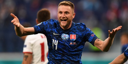 Polonia ko con la Slovacchia di Hamsik: decide Skriniar