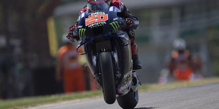 MotoGp, Quartararo: "Ho fatto un buon giro, ma non mi sto sentendo bene"