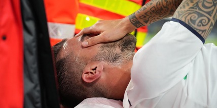 Italia, le lacrime di Spinazzola