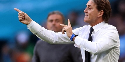 Italia, Mancini: "Partita durissima, merito dei miei ragazzi"